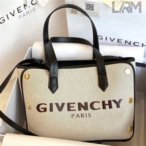 givenchy mini bond canvas tote bag|Mini G.